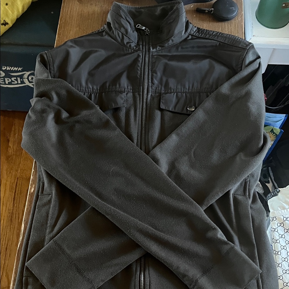 Banana Republic Men's Dark Olive Green Jacket